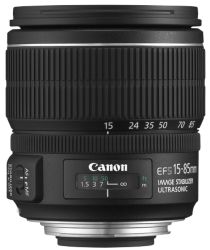 Canon EF S 15 85mm f35 56 IS USM Lens