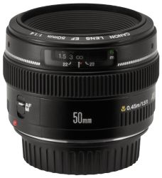 Canon EF 50mm f 14 USM Lens
