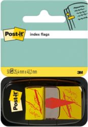 Post it Index Sign Here Symbol Flags 25mm 50 flags per dispenser