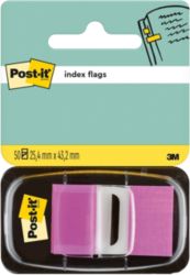 Post it Index Purple Flags 25mm 50 flags per dispenser