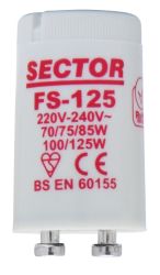 Fluorescent Tube Starters 70 125 Watts