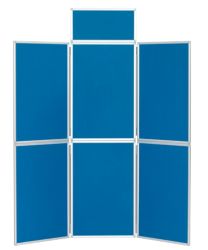 6 Panel Display Unit Blueberry 923H x 619Wmm