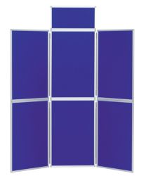 6 Panel Display Unit Blue