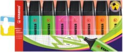 Stabilo Boss Highlighters Assorted Pack of 8