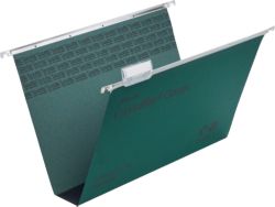 Rexel Crystalfile Classic Suspension Files Manilla 50mm Capacity Foolscap Green Box 50
