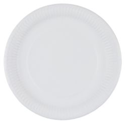 Paper Plates White Pk 100