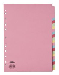 Concord A4 Manilla 20 Part Divider