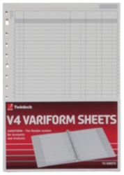 Twinlock Variform V4 11 3 4 X 8 1 4 Treble Cash Sheets