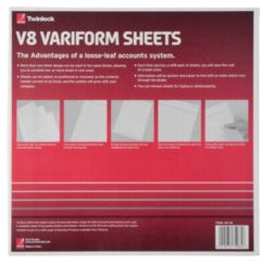 Twinlock Variform V8 11 3 4 X 14 24 Cash Column Sheets