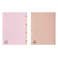 Concord Manilla A4 Multi Coloured 20 Part A Z Index