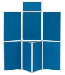 7 Panel Display Unit Blueberry 923H x 619Wmm
