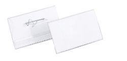 Durable Pin Badges 40 x 75 mm 100 Per Pack