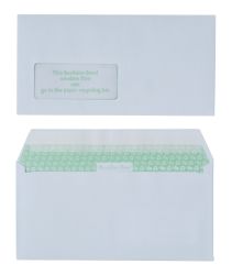 Basildon Bond Peel And Seal Window Envelopes 100gsm White DL 110 x 220 mm 500 Per Box