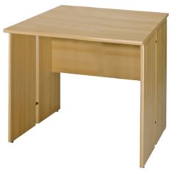 Sun Office Furniture 80 cm Desk Beech 80W x 80D x 72H cm 