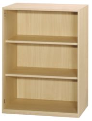 Sun Office Furniture Low Bookcase Beech 78W x 36D x 1097H cm