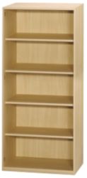 Sun Office Furniture High Bookcase Beech 78W x 36D x 1803H cm