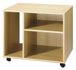 Sun Office Furniture Printer CPU Pedestal Beech 78W x 56D x 664H cm