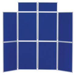8 Panel Display Unit Blue