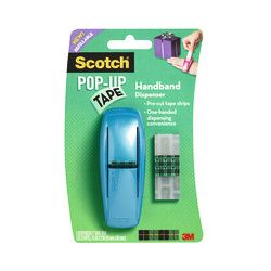 Scotch Single Hand Tape Dispenser with 1 pad of 75 Tape Strips