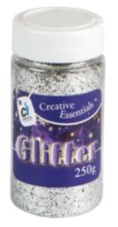 Glitter Silver 250g