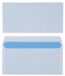Peel And Seal Envelopes 110gsm White DL 110 x 220 mm 500 Per Box