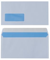 Peel And Seal Window Envelopes 110gsm White DL 110 x 220 mm 500 Per Box