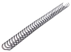 75 Sheet Capacity Wire Binding Combs Black 34 Ring 100pk