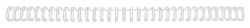 75 Sheet Capacity Wire Binding Combs White 34 Ring 100pk