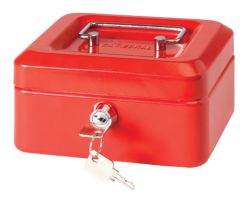Niceday Cash Box Red 152 x 80 x 118 mm