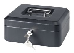 Niceday Cash Box Black 200 x 90 x 160 mm