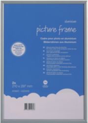 Niceday Aluminium Frame Silver 210 x 297 mm 2 Per Pack