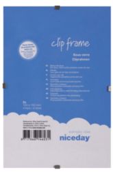 Niceday Clip Frame 150H x 100Wmm 2 Per Pack
