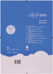 Niceday Clip Frame 297H x 210Wmm 2 Per Pack