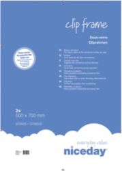 Niceday Clip Frame 700H x 500Wmm 2 Per Pack