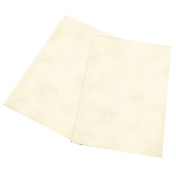Niceday Leather Finished Covers Ivory A4