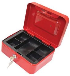 Niceday Cash Box Red 300 x 90 x 240 mm