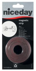 Niceday Display Magnetic Grid Strip Assorted 09 x 3 x 3000mm