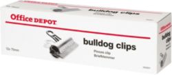 Office Depot Clips Silver 75mm 12 Per Box
