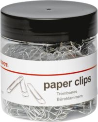 Office Depot Large Plain Paper Clips 33mm 500 tub