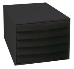 Multi Form The Box Filing drawers 5 Draw Closed Black
