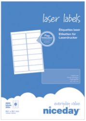 Niceday Laser Labels 991 x 381mm 14 Labels Per Sheet 200 Sheets Per Box 