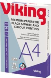 Viking Colour Printer Paper A4 White 100gsm
