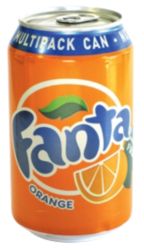 Fanta Orange Fizzy Drink 330ml 24 pk 