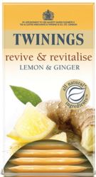 Twinings Infusion Tea Lemon Ginger Tea Pk 20