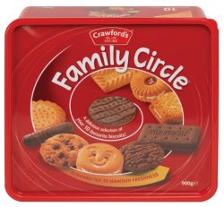 Jacobs Family Circle Biscuits 800g