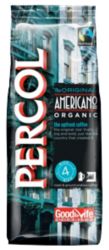 Percol Fairtrade Organic Americano Ground Coffee 227g Strength 4