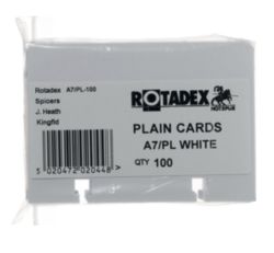 Rotadex Refill Cards For RNA7105 x 75mm