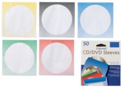 Basildon Bond Colour Coded CD Sleeves 50Pk