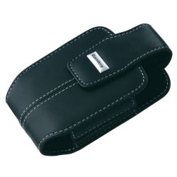 BlackBerry87xx Leather Swivel Holster Black