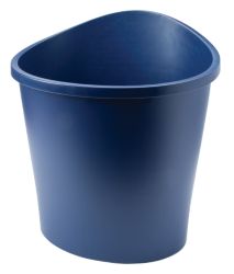 Acco Agenda Waste Bin Blue 28 Litre 457 x 413 x 330 mm